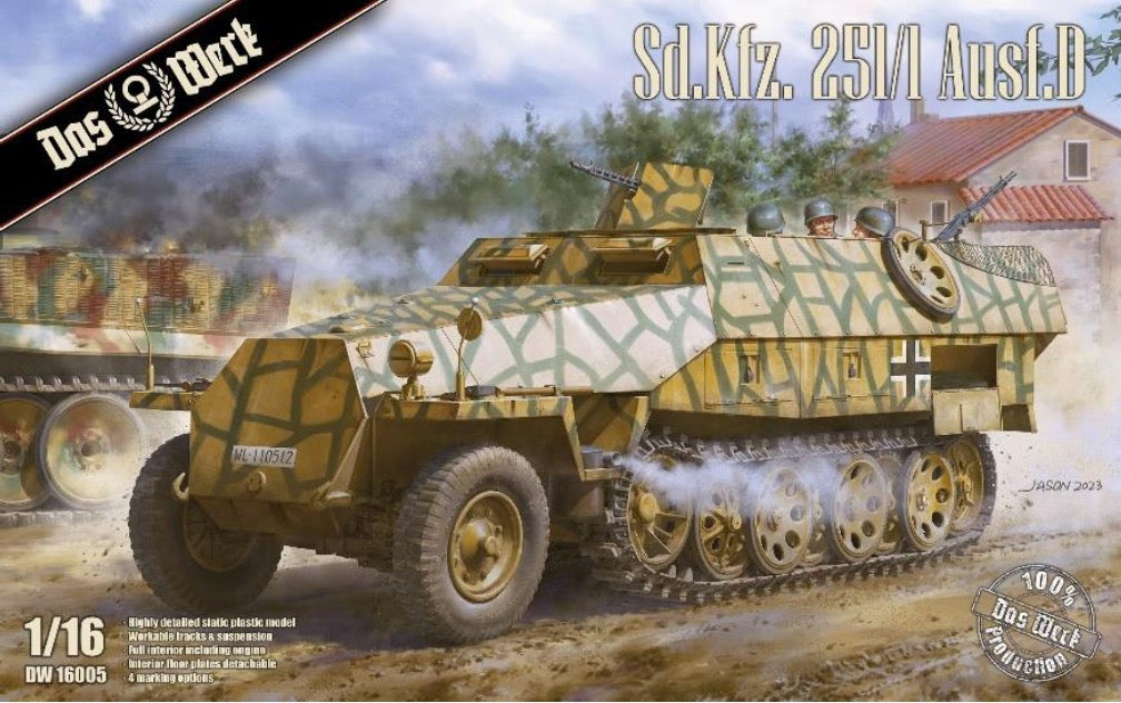 Das Werk Sd.Kfz.251/1 Ausf.DAn - DASDW16005
