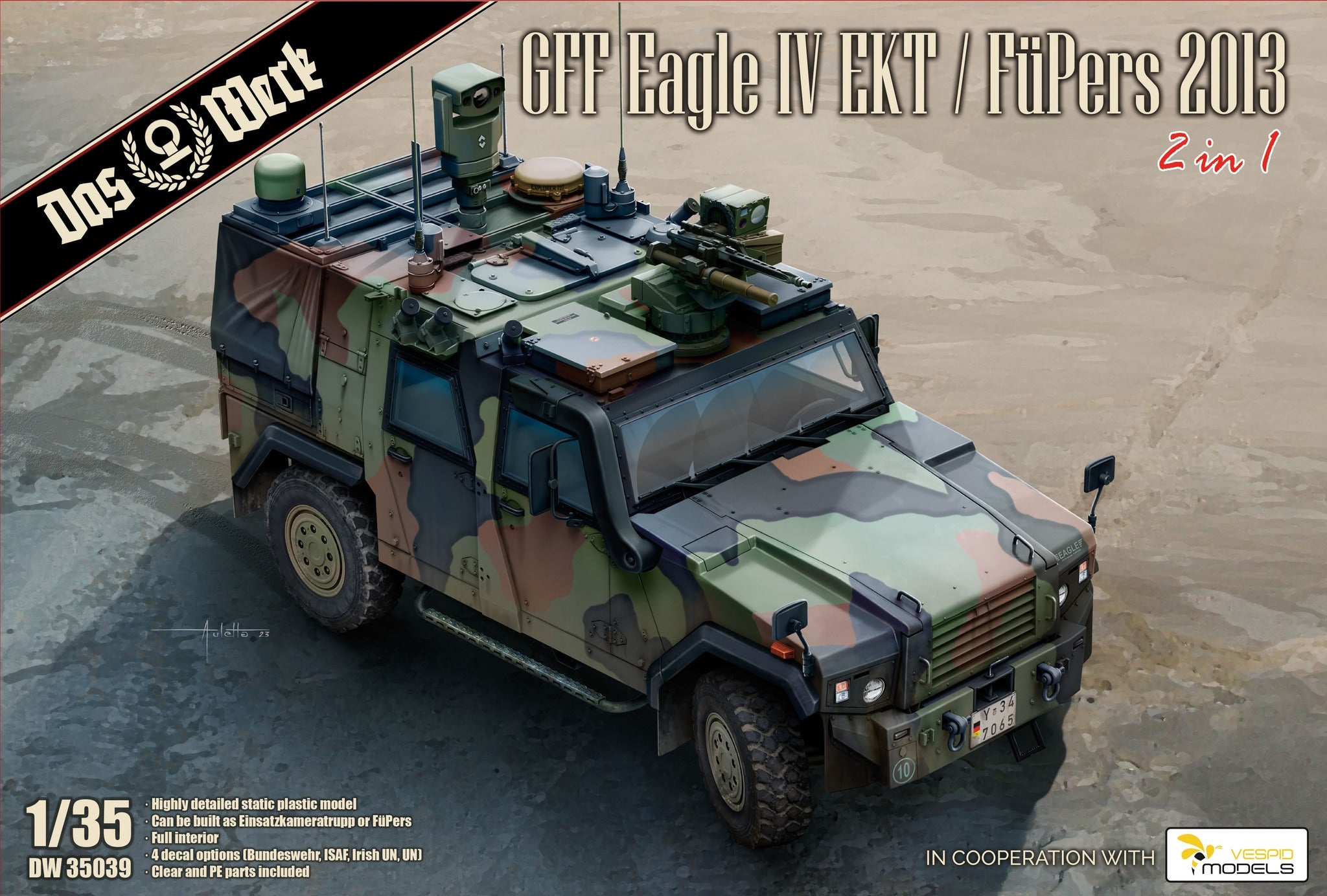 Das Werk 1/35 GFF Eagle IV EKT / FüPers 35039
