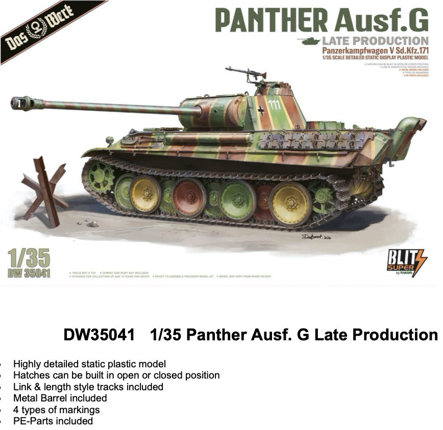 Das Werk Pz.Kpfw.V Ausf.G Panther - DASDW35041