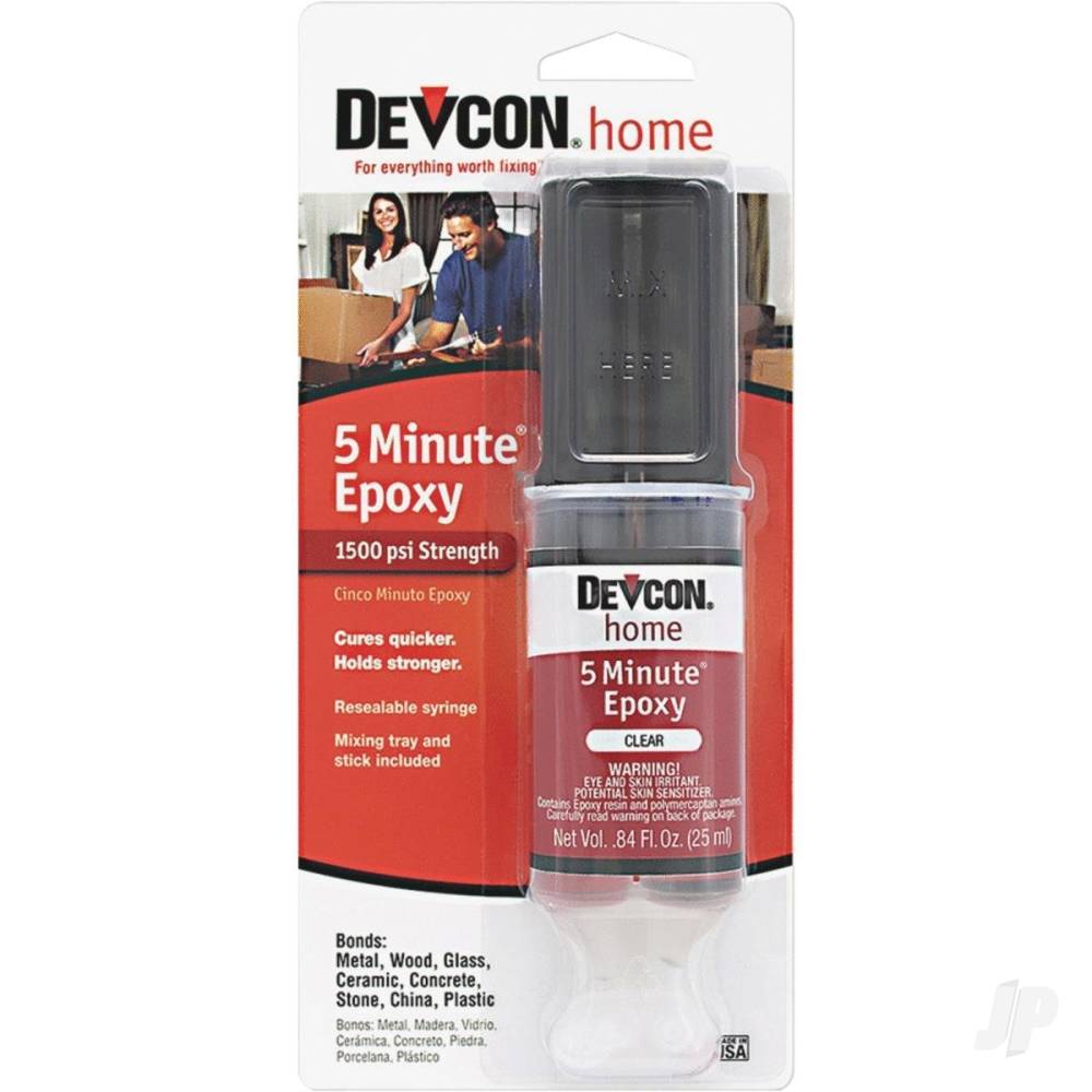 Devcon 5 Minute Epoxy (25ml Syringe) (not clear) DEV20845