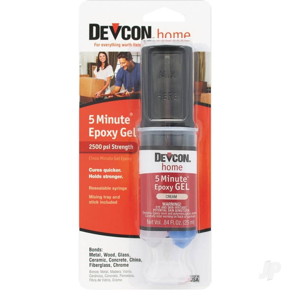 Devcon 5 Minute Epoxy Gel (25ml Syringe) DEV21045