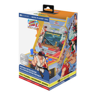 Super Street Fighter II Micro Player Pro 6.7" Portable Retro Arcade (2 Games In 1) 