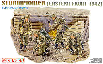 SS Sturmpioneers x 4 Eastern front