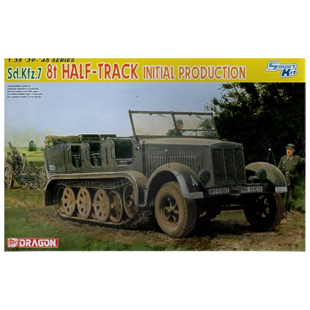 Dragon 1/35 Sd.Kfz.7 8T Half Track Initial Production Dn6466