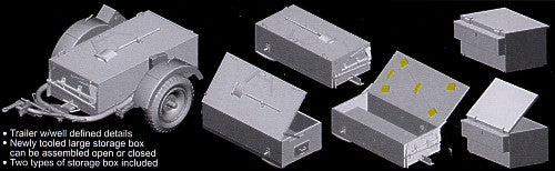 Flakpanzer 1 and trailer