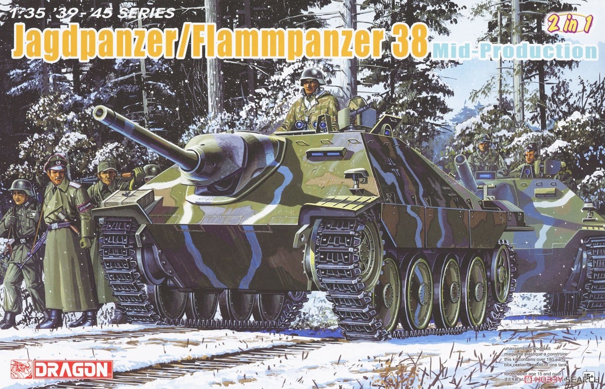 Jagdpanzer/Flammpanzer 38 Mid Production