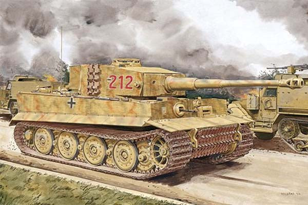 TIGER I LATE PRODUCTION with ZIMMERIT (NORMANDY 1944)SPECIAL LOW PRICE