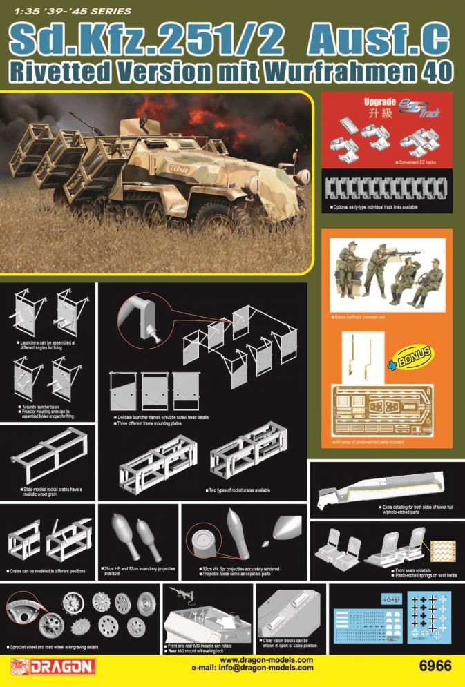 Dragon Sd.Kfz.251/2 Ausf.C - DN6966