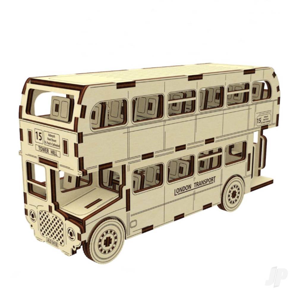 DPR London Bus Wooden Assembly Kit DPR0031