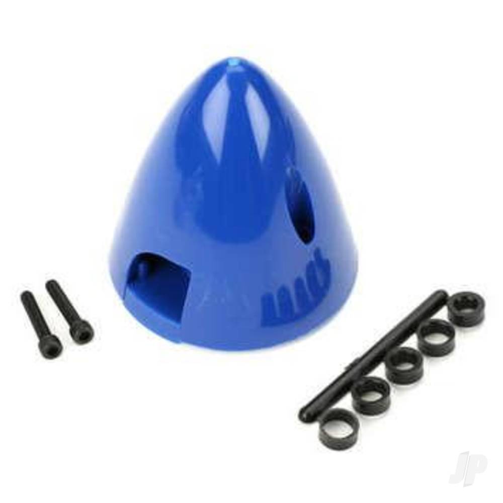 Dubro 3in Spinner, Blue (1 pc per package) DUB295