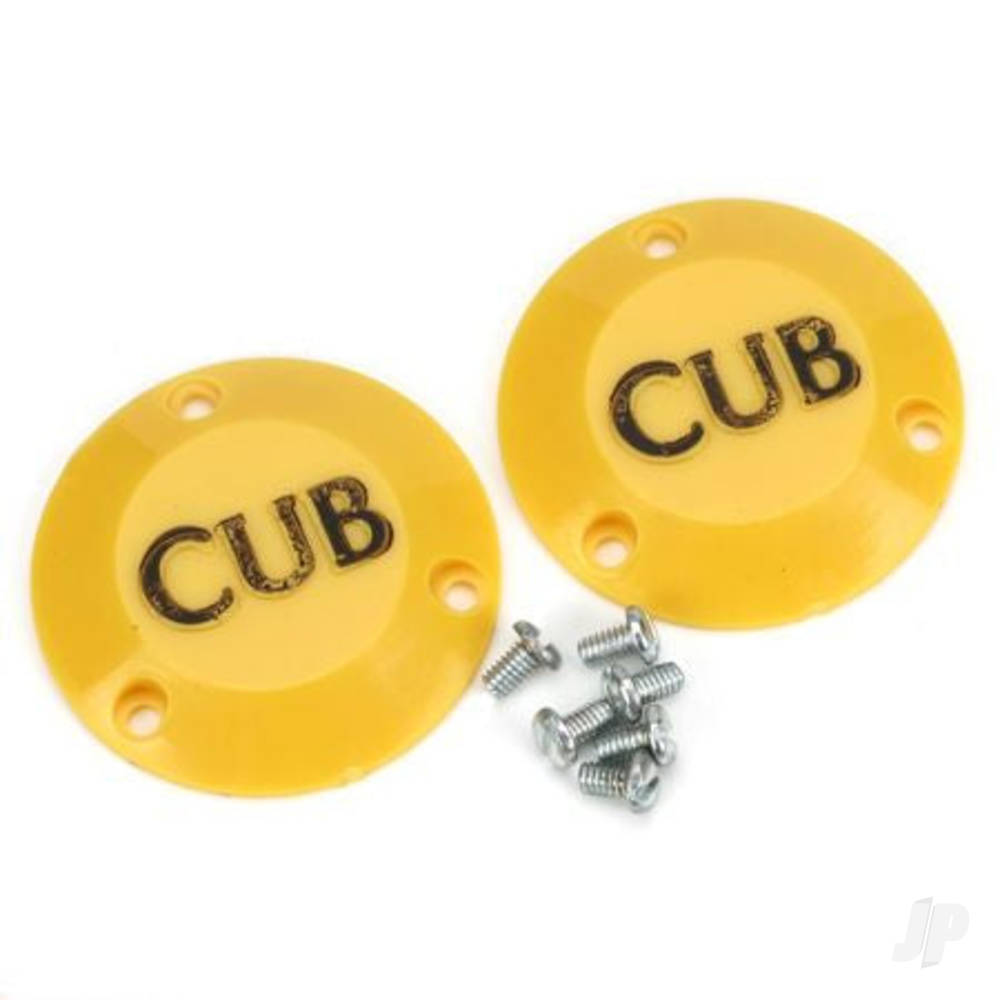 Dubro 1/4 Scale Tred Light J3 Wheels (1 pair per card) DUB425TLC