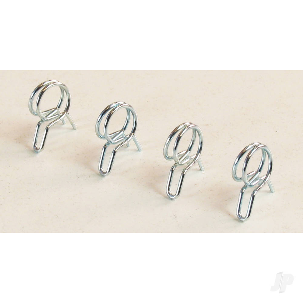 Dubro Fuel Line Clips, Large (4 pcs per package) DUB678