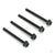 Dubro 1/4-20 x 3in Nylon Wing Bolts (4 pcs per package) DUB993 4