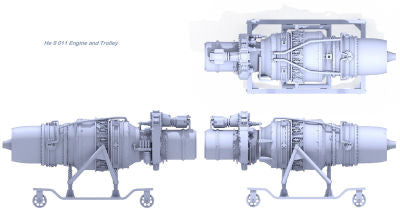 Das Werk DW32002 Messerschmitt P.1101
