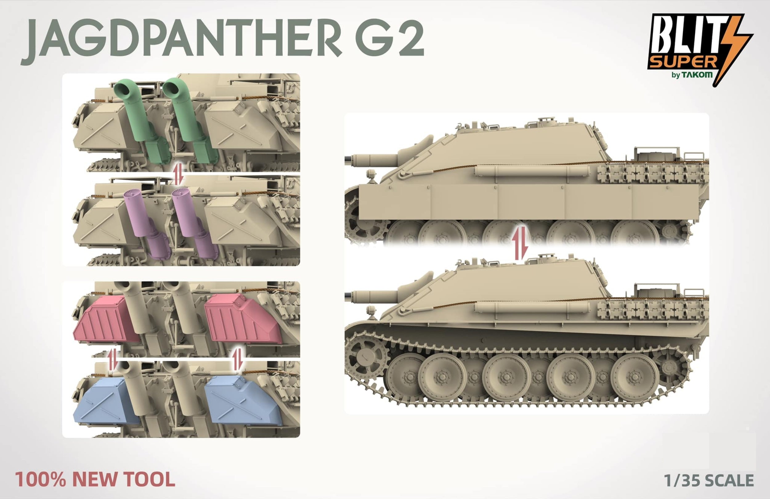 Das Werk DW35042 Jagdpanther G2 (1:35 Scale)