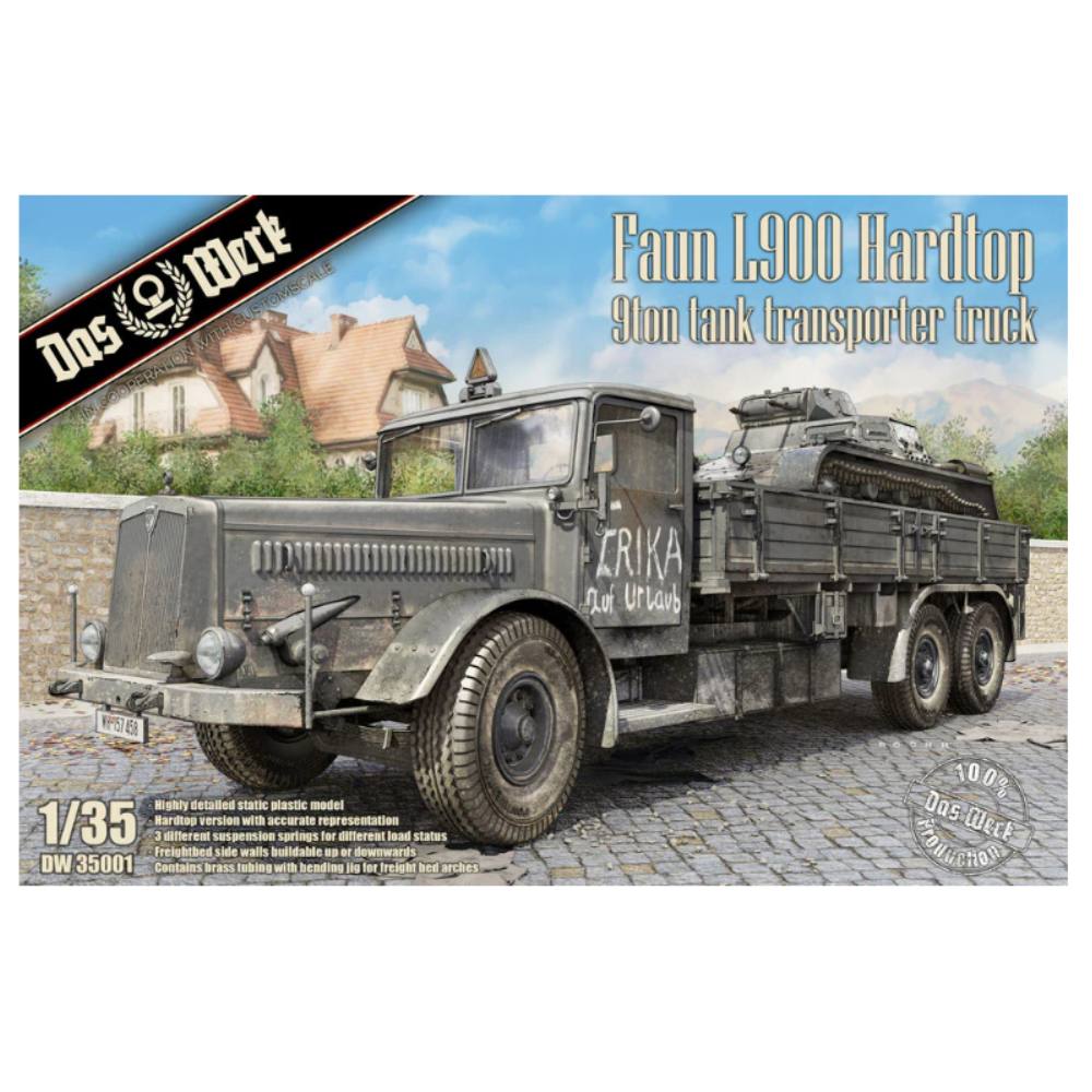 Das Werk 1/35 Faun L900 Hardtop Dw35001