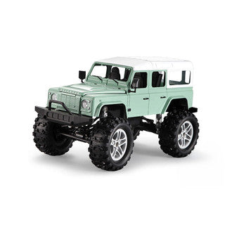 Green 1:14 RC Land Rover Defender Rock Crawler
