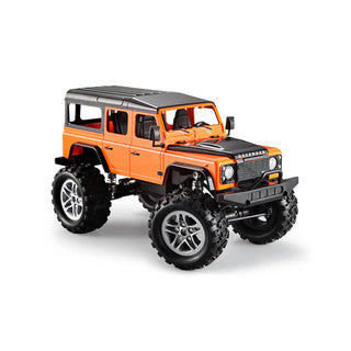 Orange 1:14 RC Land Rover Defender Rock Crawler