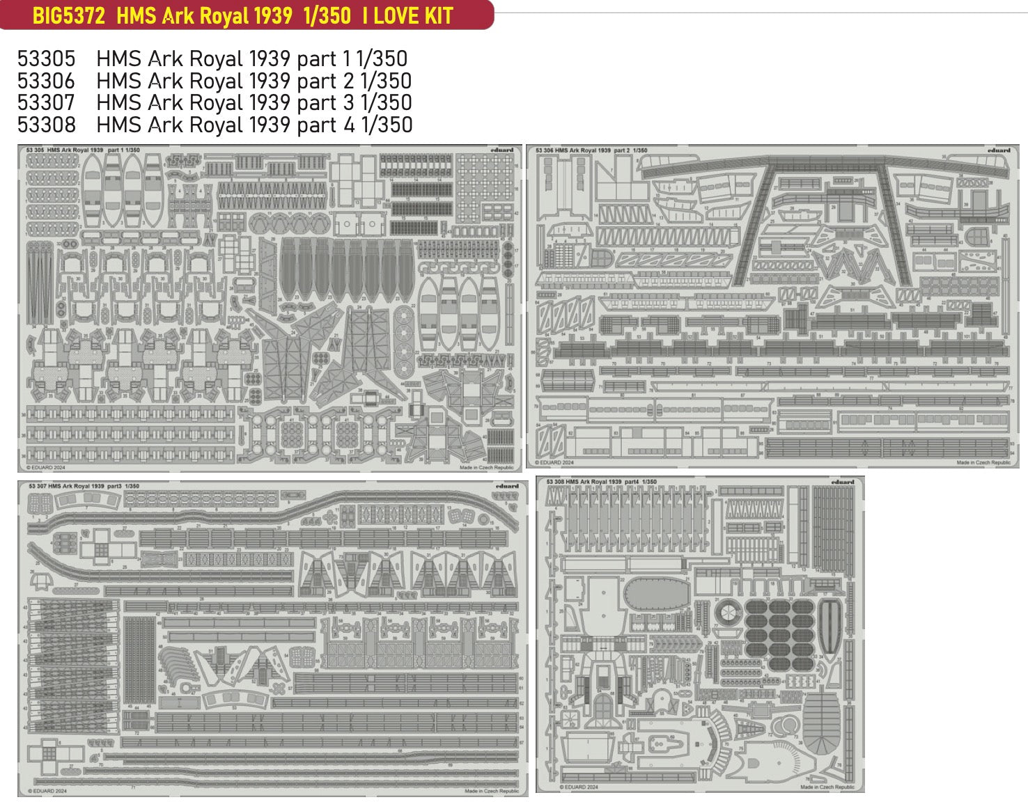 Eduard Big-Ed H.M.S. Ark Royal 1939 - EBIG5372