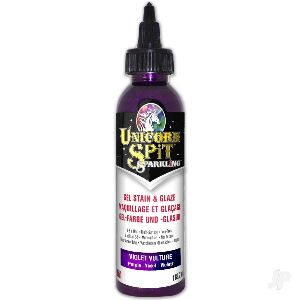 Eclectic Unicorn Spit Sparkling Violet Vulture 236.5ml ECL00640