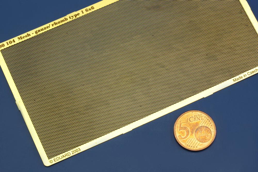 Mesh - gauze/rhomb type 1 6 x 6