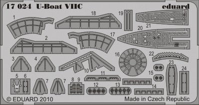 U-Boat VIIC (designed to be used with Revell kits)