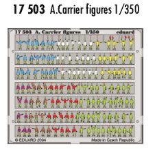 Aircraft Carrier figures modern era PRE-PAINTED IN COLOUR!