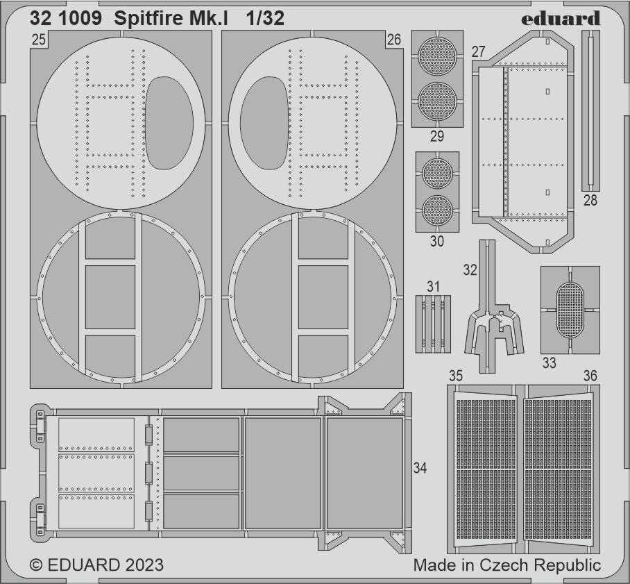 Supermarine Spitfire Mk.I (designed to be used with Kotare kits)