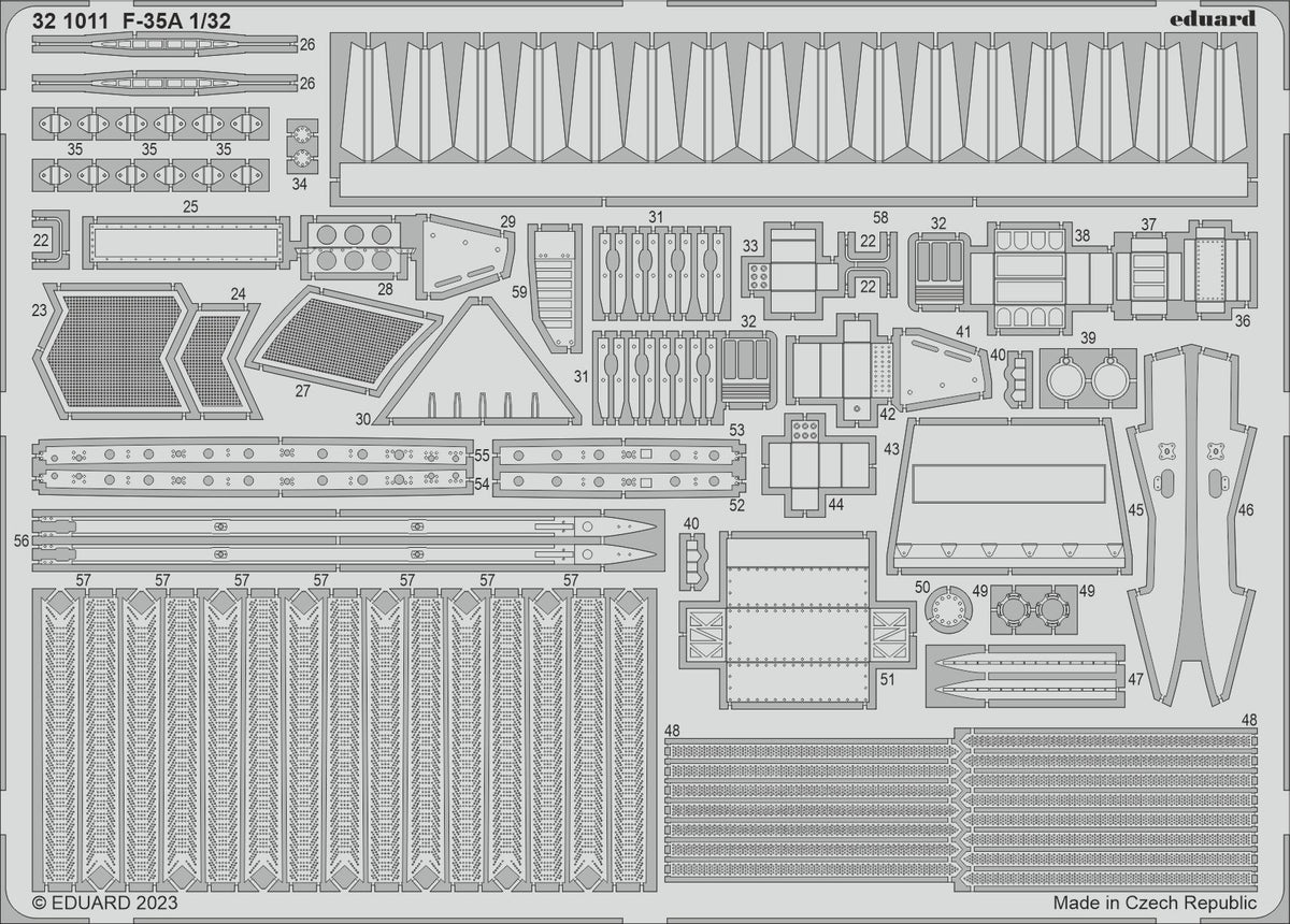 Lockheed-Martin F-35A Lightning II (designed to be used with Trumpeter kits)