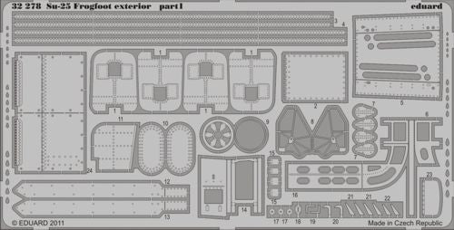 Sukhoi Su-25 Frogfoot exterior (designed to be used with Trumpeter kits)[Su-25UB]