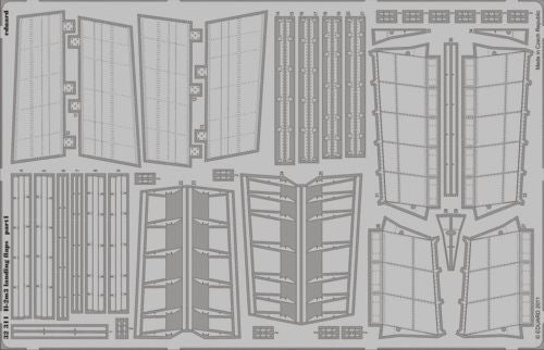 Ilyushin Il-2m3 landing flaps (designed to be used with Hobby Boss kits)