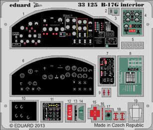 Boeing B-17G Flying Fortress interior (self adhesive) (designed to be used with Hong Kong Models kits)