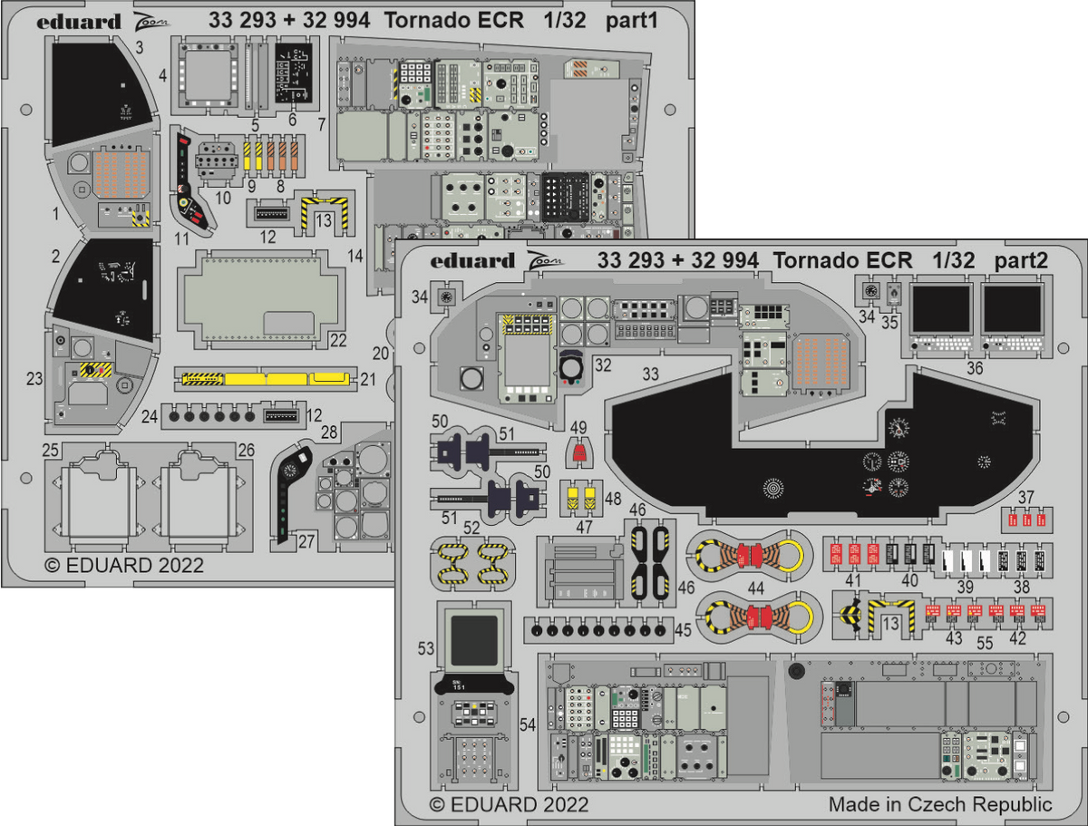 Panavia Tornado ECR (designed to be used with Italeri kits) (Eduard sold out March 2026)