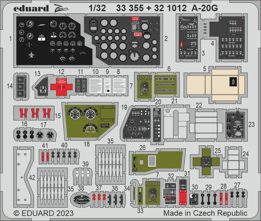 Douglas A-20G Havoc (designed to be used with Hong Kong Models kits)