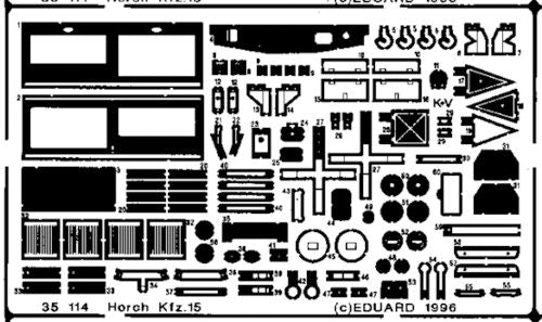 Horch Kfz.15 (designed to be used with Italeri kits)