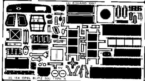 Opel Blitz (designed to be used with Italeri kits)