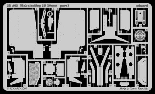 Flakvierling 38 (designed to be used with Tamiya kit TA35091)