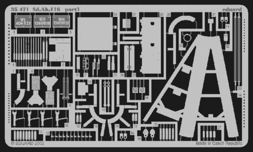 Sd.Ah.116 Famo trailer (designed to be used with Tamiya kit TA35246)