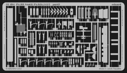 Pz.Kpfw.III Ausf.L Pz.Kfz.141/1 (designed to be used with Tamiya kit TA35215)
