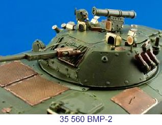 Soviet BMP-2 (designed to be used with Zvezda kits)