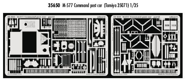 M577 Command post car (designed to be used with Tamiya TA35071 kits)