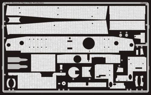 Zimmerit Pz.Kpfw.VI Tiger I Mid. Production (designed to be used with Tamiya TA35194 kits)