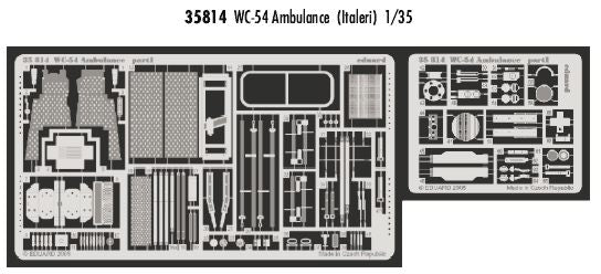 WC54 Ambulance (designed to be used with Italeri kits)