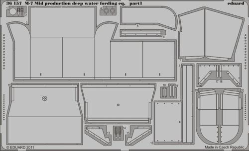 M7 Mid production deep water fording eq. (designed to be used with Dragon kits)