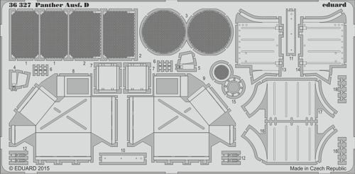 Pz.Kpfw.V Ausf.D Panther (designed to be used with Tamiya kits) RE-RELEASED!!!