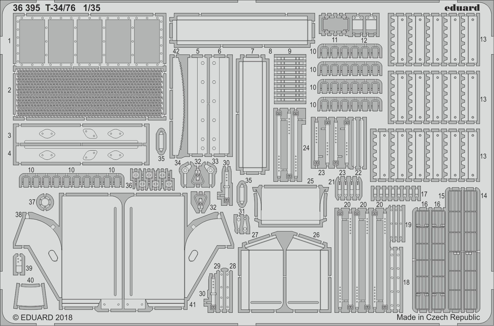 Soviet T-34/76 (designed to be used with Academy kits)