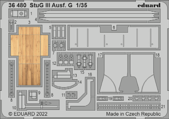 Sturmgeschutz/StuG.III Ausf.G (designed to be used with MiniArt kits)