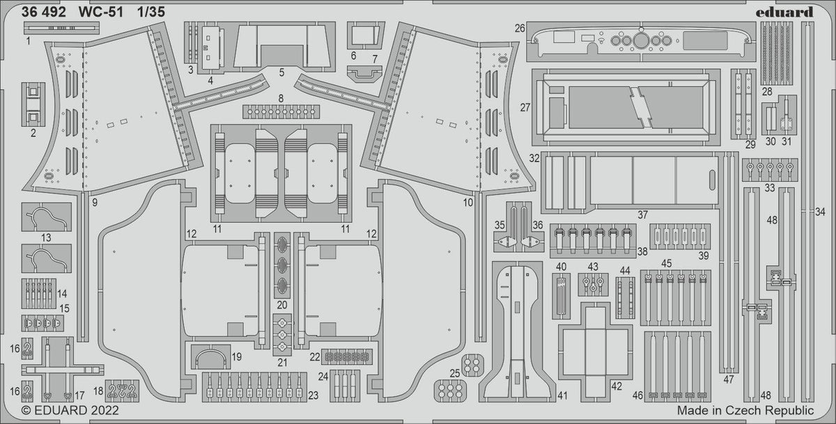 Dodge WC-51 'Beep' (designed to be used with Zvezda kits)