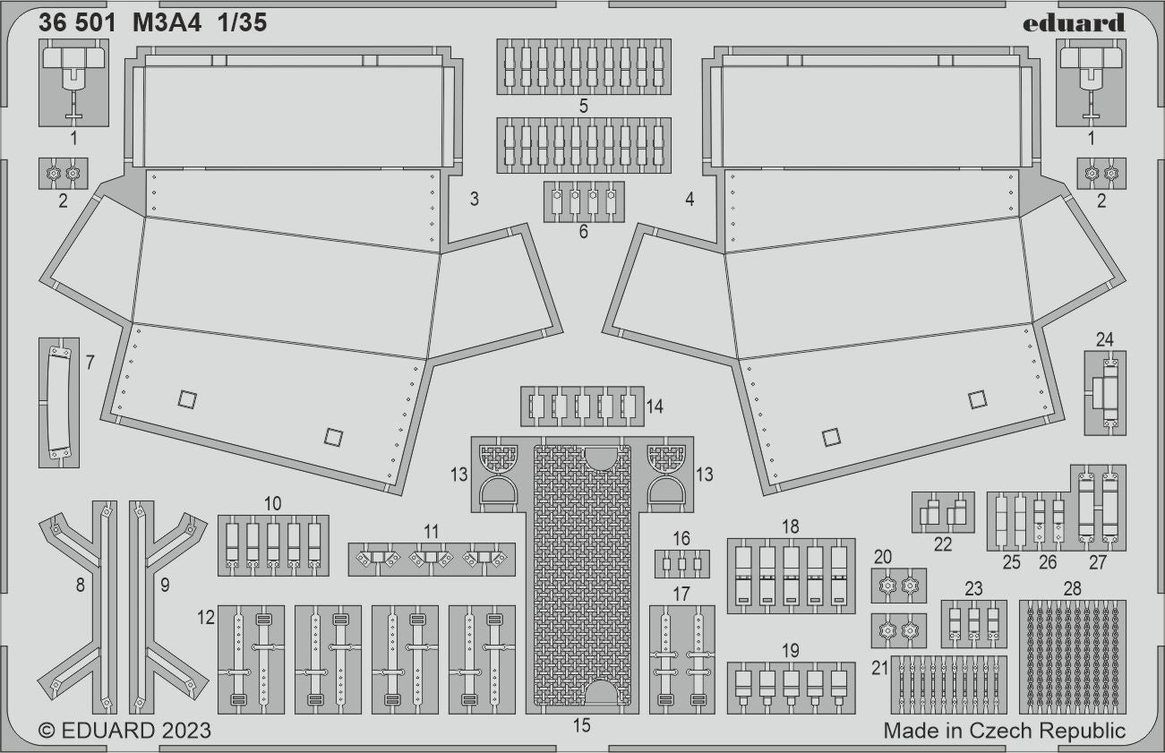 M4A3E8 Sherman (designed to be used with I LOVE KITS kits)