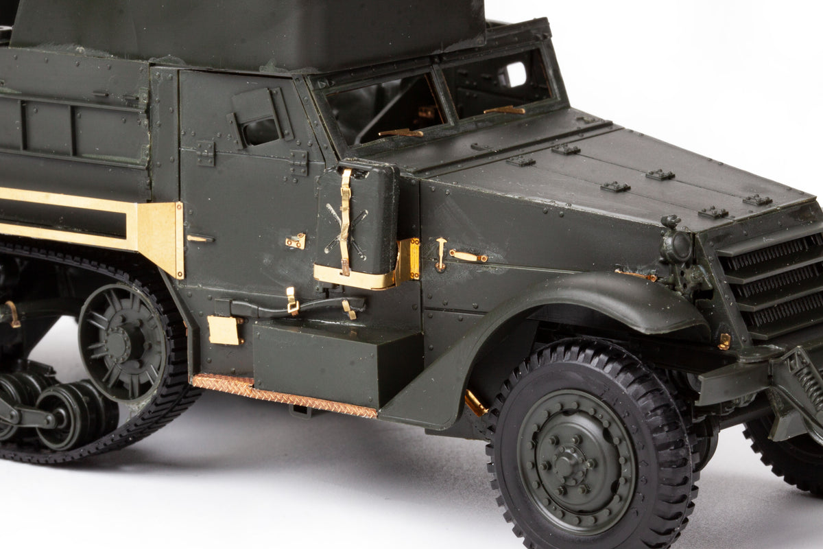 M3A2 U.S. Half Track (designed to be used with Tamiya kits)